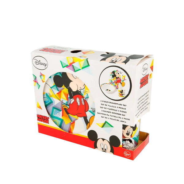 Coffret 3 pièces Mickey